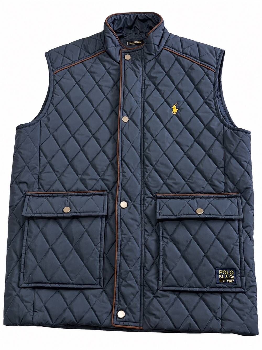 Polo RL Quilted Diamond Puffer Vest